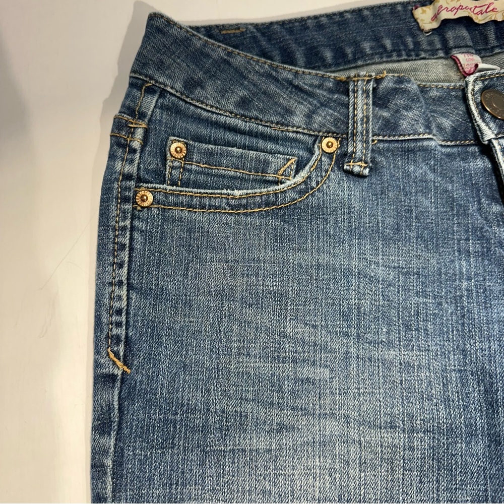 Aeropostale women’s skinny flare leg jeans‎ size 7/8 with front and back pockets - Picture 5 of 7